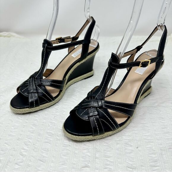 Bill Blass Wedge Sandals- Size 8 - Picture 9 of 14